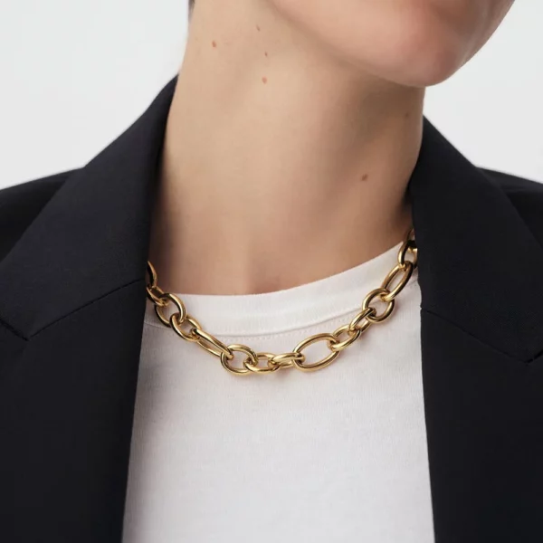 Collier plaqué-or Agatha: léa 02681012-157 – Image 2