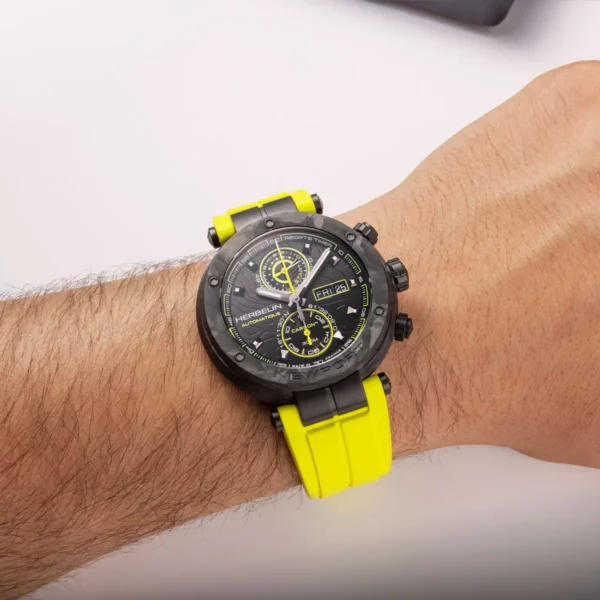 Montre homme Herbelin: Newport chrono auto carbone 288CTN14CY – Image 2