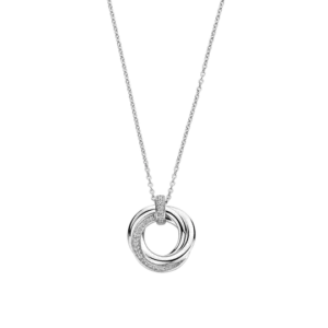 Collier argent TISENTO 34055ZI/42