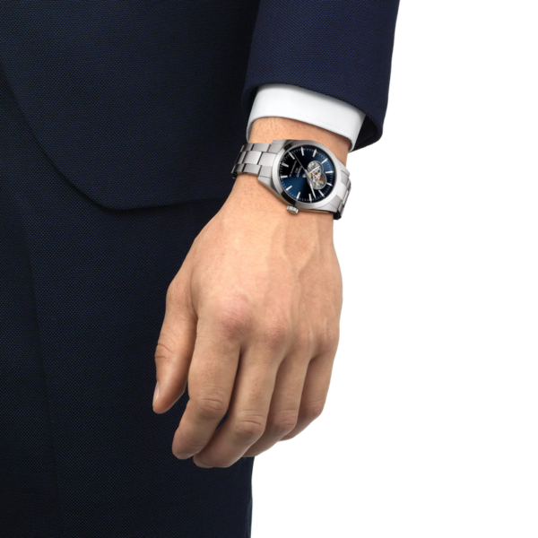 Montre homme TISSOT: GENTLEMAN POWERMATIC 80 T1274071104101 – Image 4