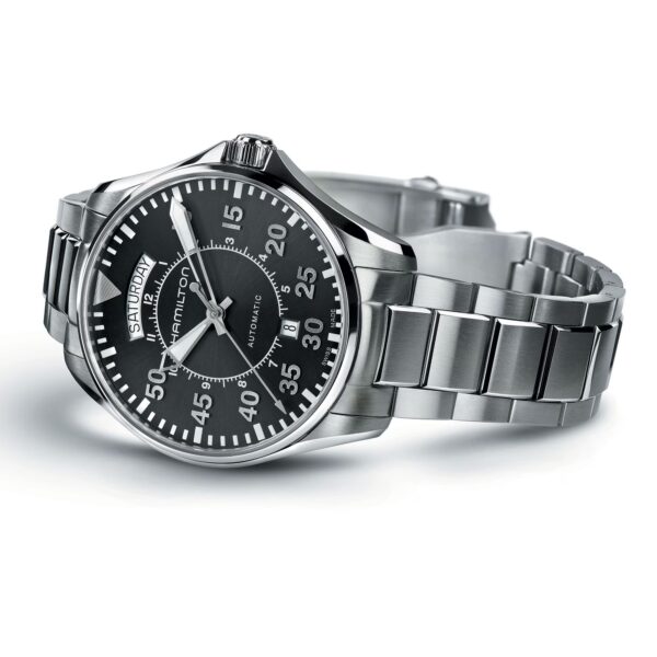 Montre homme Hamilton: Khaki Aviation Pilot Day Date H64615135 – Image 3