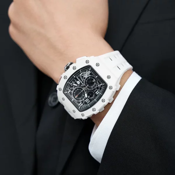 Montre Tsar Bomba: Élémentaire – Date en Biocéramique TB8204B01 – Image 2