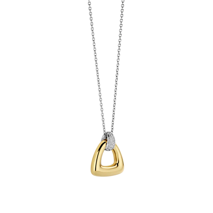 Collier argent/plaqué-or Tisento: 34108ZY/42 – Image 2