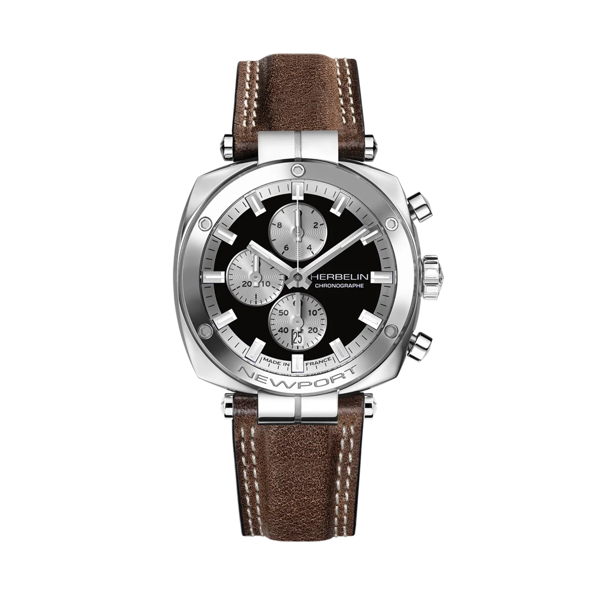 Montre homme Herbelin : Newport Héritage Chrono 35664AP24BR