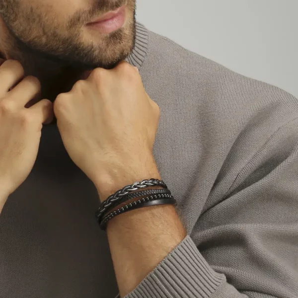 Bracelet Homme Jourdan: Hercule JH250066B – Image 2