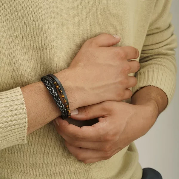 Bracelet Homme Jourdan: Hercule JH250102B – Image 2