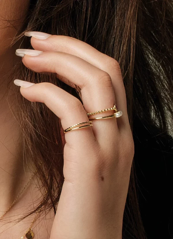 Bague or Jackie Gold: Jumelle Twister JKR20.026 – Image 3