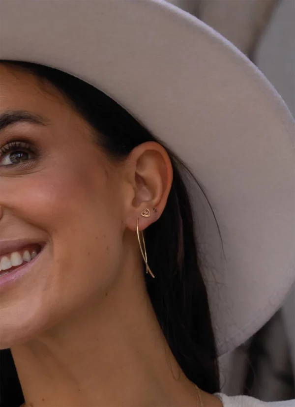 Boucles d'oreilles or Jackie Gold: Mayfair JKE23.359 – Image 2