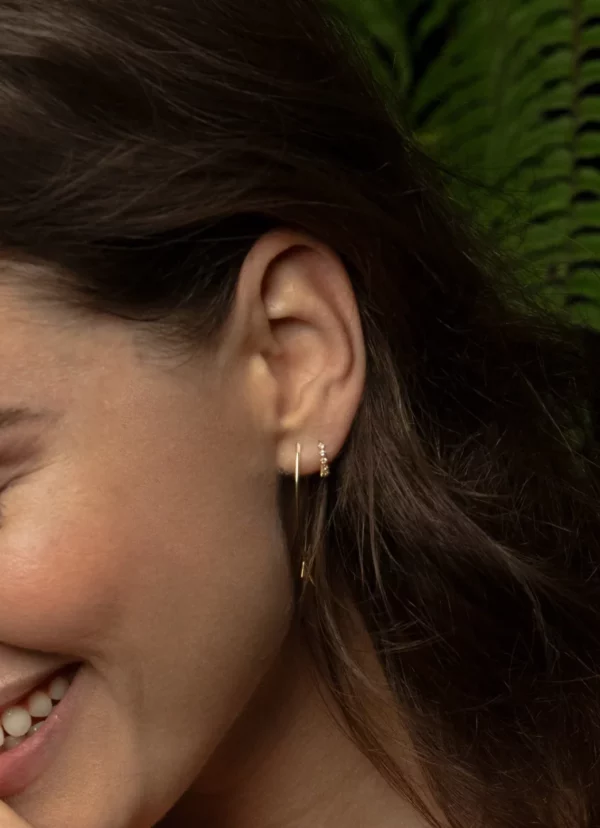 Boucles d'oreilles or Jackie Gold: Radieuses JKE24.440 – Image 3
