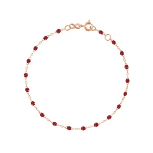 Bracelet or gigi CLOZEAU: classique B3GI001R3017 rouge