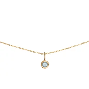 Collier or Jackie Gold: Grimaldi Blue Topaze JKN25.512