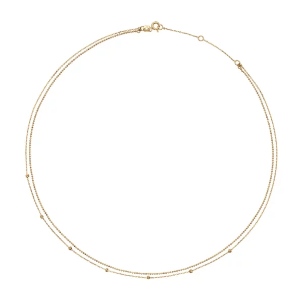 Collier or Jackie Gold: Marco Polo Chaînes JKN25.472 – Image 2