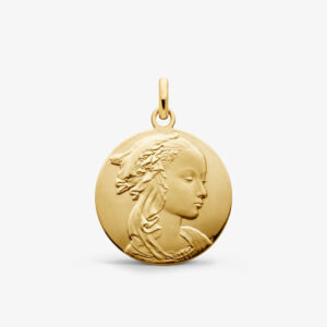Médaille or Arthus Bertrand: Vierge Adorazione J2779X0000