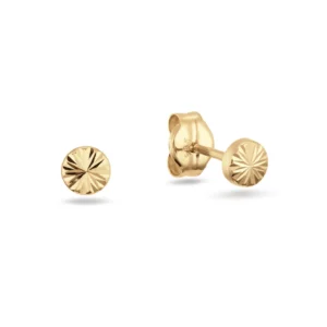 Boucles d'oreilles or Jackie Gold: Soleil Studs JKE25.523