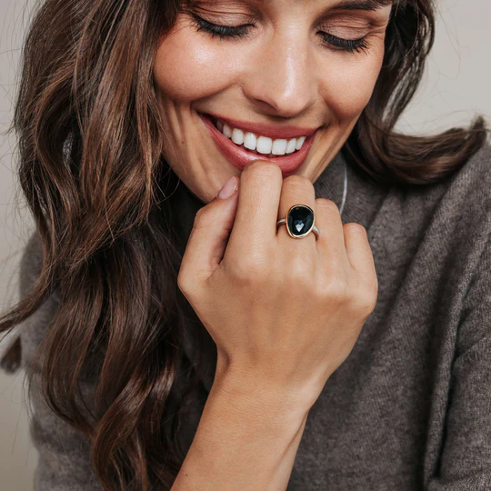 Bague argent/plaqué-or Tisento: 12386BY – Image 3