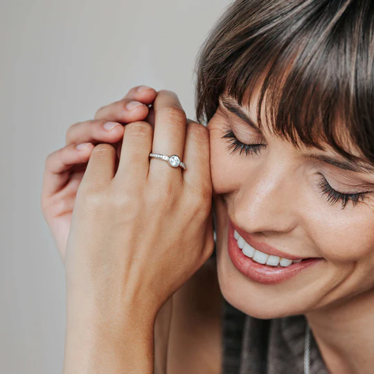 Bague argent et oxydes de zirconium Tisento: 12390ZI – Image 3