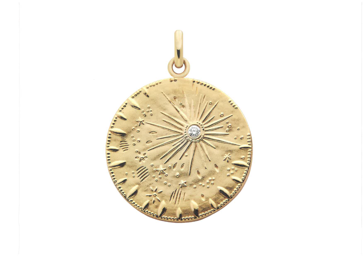 Médaille or Arthus Bertrand: pluie d'étoiles J10868X000 (Copie)