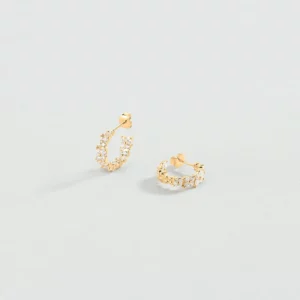 Boucles d'oreilles argent/plaqué-or Agatha: Beloved 02391224-137