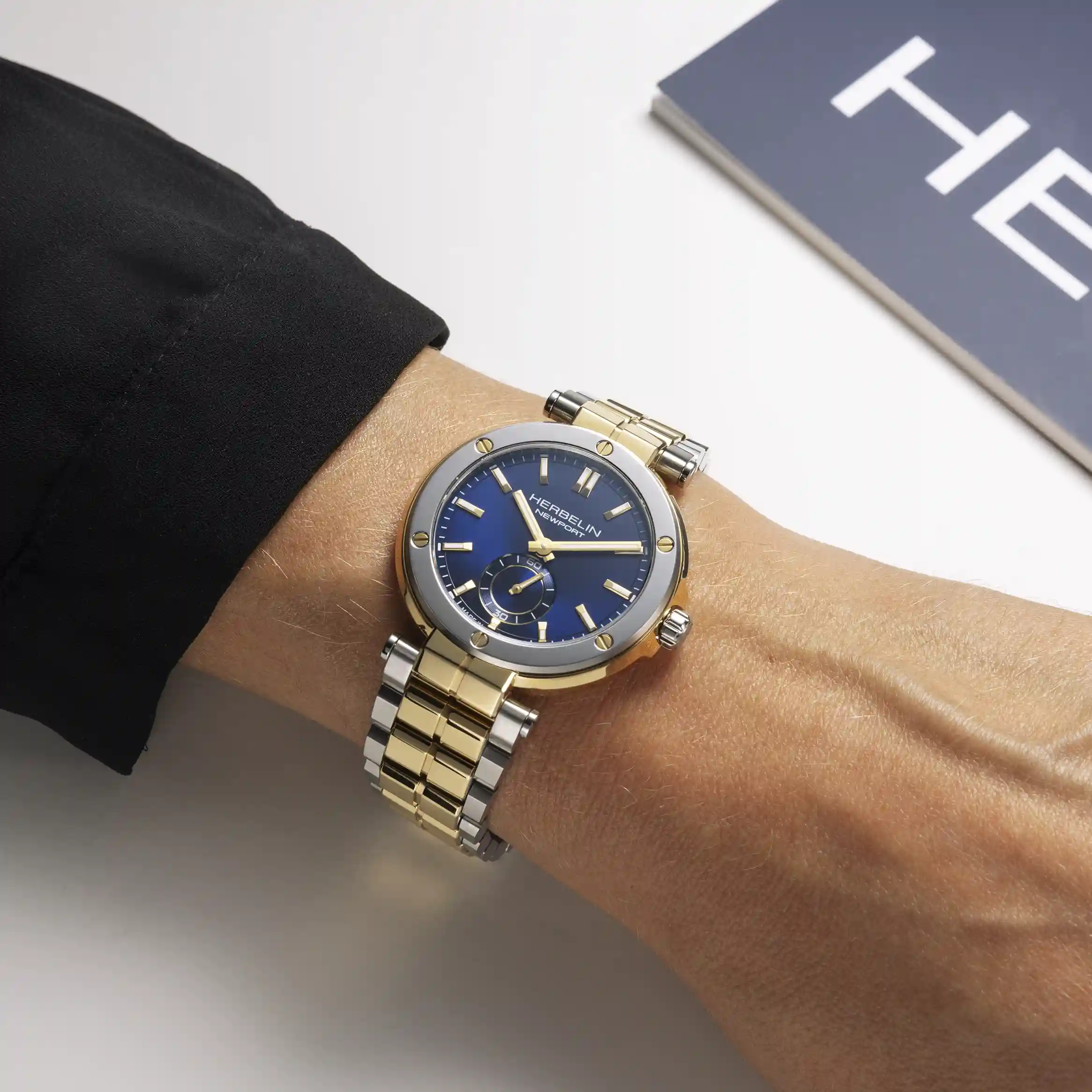 Montre homme Herbelin: Newport 18289BT1N35 – Image 3