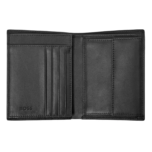 Porte-cartes, porte monnaie Hugo Boss: Iconic Black HLG421A – Image 3