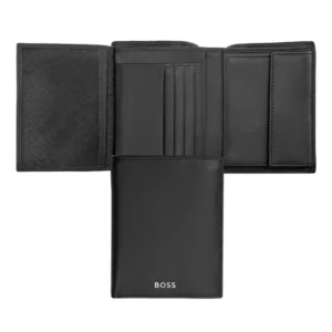 Porte-cartes, porte monnaie Hugo Boss: Classic Smooth Black HLO403A