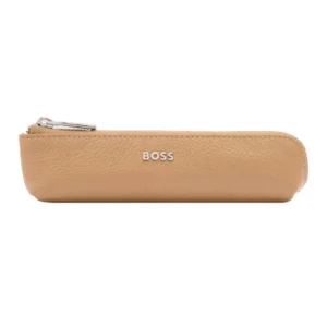 Etui à stylos Hugo Boss: Classic Grained Camel HLS417X