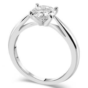 Solitaire or et diamant Waskoll: 920PWG