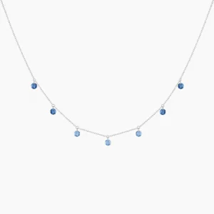 Collier or et pierres La Brune & la Blonde: confetti CL0040WGSA