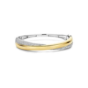 Bracelet ARGENT/PLAQUE OR JAUNE: TISENTO 23090ZY